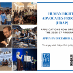 HRAP Application 2027 Website