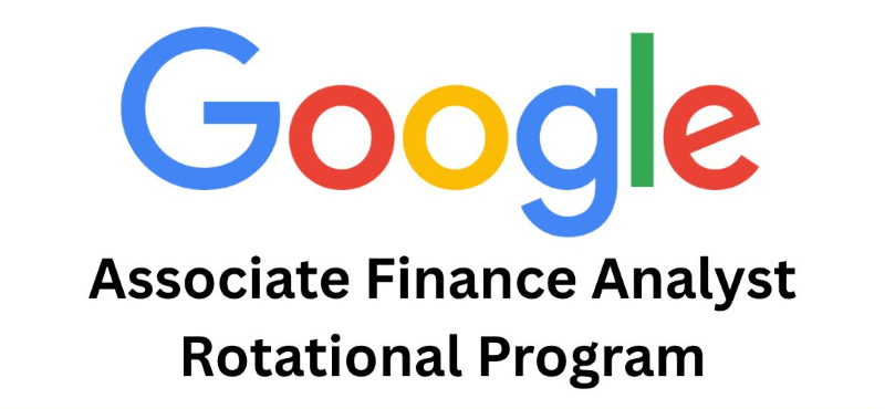 Google Associate Finance Analyst Rotational Program 2026