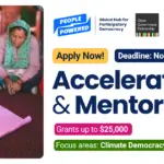 Call for Applications: Funding & Mentorship via People Powered Accelerator Programs 2025