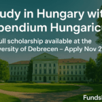 Stipendium Hungaricum at the University of Debrecen