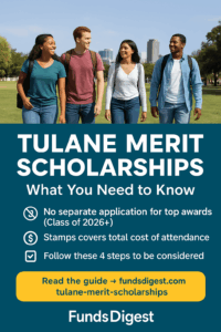 How Tulane’s Merit Scholarships Make College Affordable