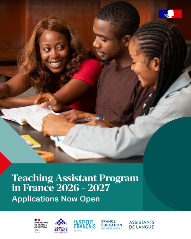 Teaching Assistant Program in France 2026-27