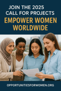 Call for Projects 2025: The RAJA-Danièle Marcovici Foundation Invites NGOs to Empower Women Worldwide