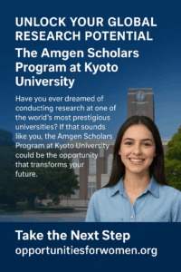 Unlock Your Global Research Potential: The Amgen Scholars Program at Kyoto University