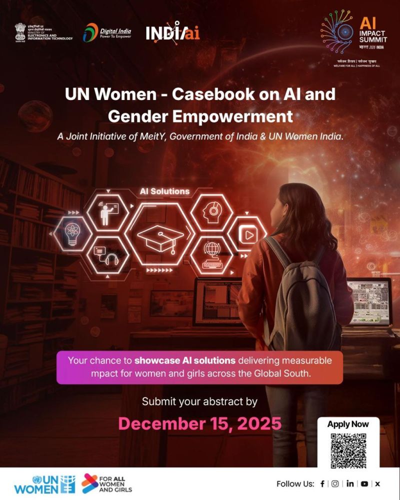AI Impact Summit 2026: Call for Gender-Responsive AI Solutions from the Global South