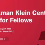 Berkman Klein Center Fellowship 2026: Apply Now for Harvard’s Leading AI and Internet Governance Program