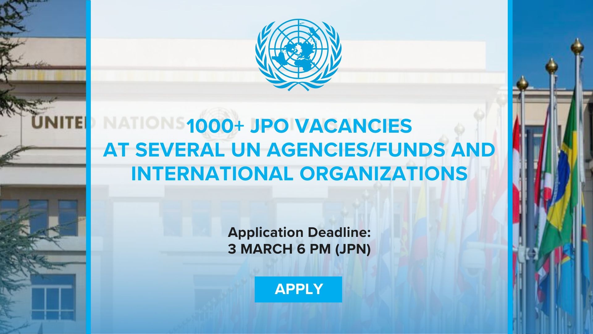 Junior Professional Officer (JPO) Programme 2026