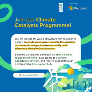 About Us 6 UNDP Climate Catalysts Programme 2026 – Applications Now Open