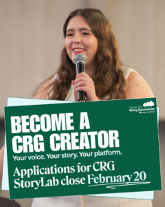 CRG StoryLabs 2026: Digital Storytelling & Advocacy Program for Young People in the U.S.