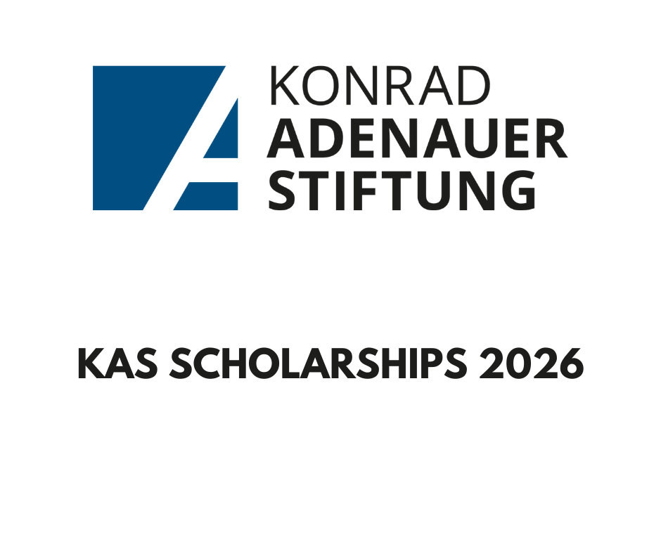 Konrad-Adenauer-Stiftung (KAS) Scholarships – Call for Applications 2026
